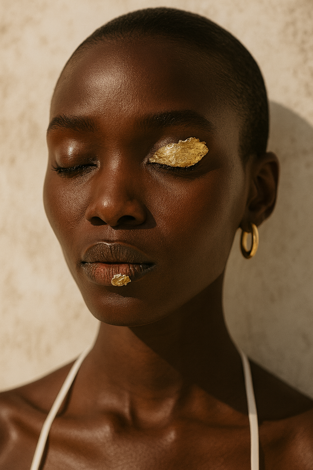 Lace collection portrait